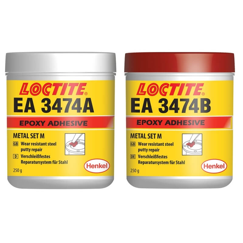Шпатлевка повышенной износостойкости  LOCTITE 3474  500 г LOCTITE BPM-9114