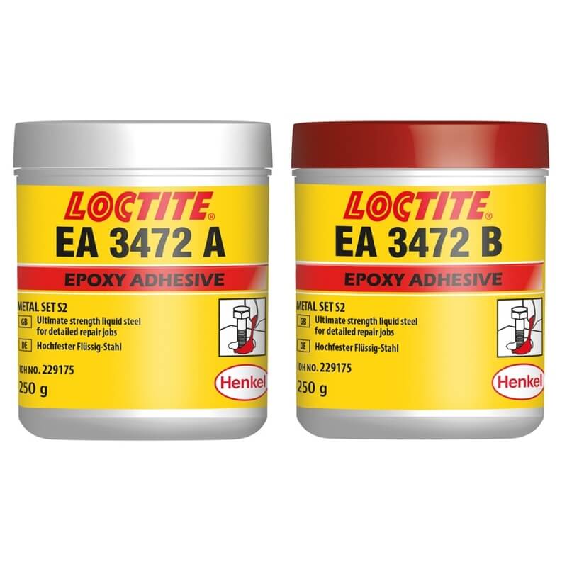 Герметик LOCTITE 3472 2x250 мл жидкий металл LOCTITE УТ000000961