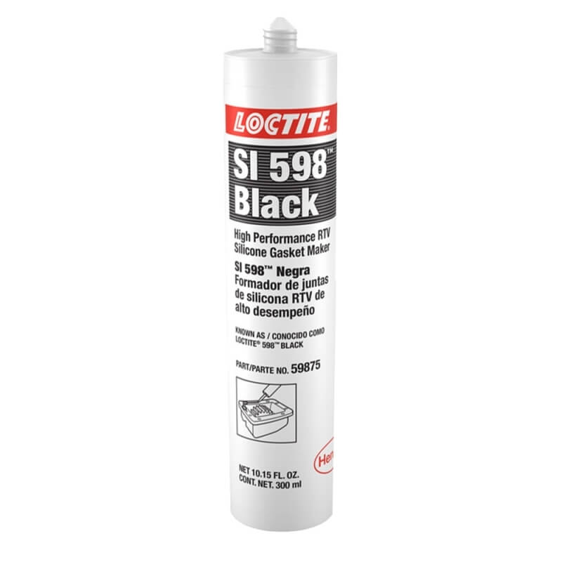Герметик LOCTITE 598 300 мл  силиконовый нейтральный черный LOCTITE УТ000000987