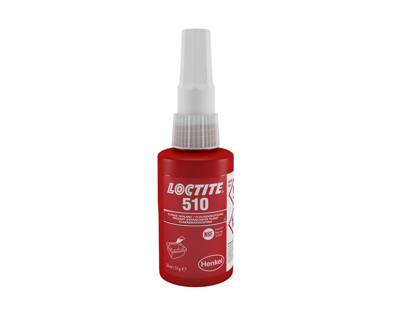Герметик LOCTITE 510 50 мл NFS фланцевый анаэробный высокотемпературный, медленной полимеризации. LOCTITE ЮИ000014106