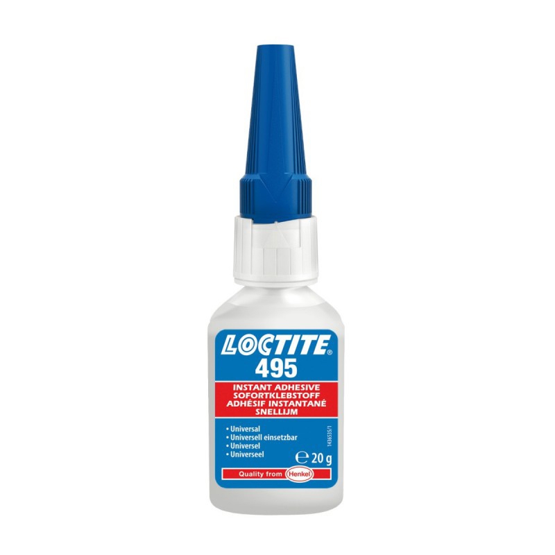 Клей общего назначения, повышенная химостойкость LOCTITE 495 20г LOCTITE УТ000004861