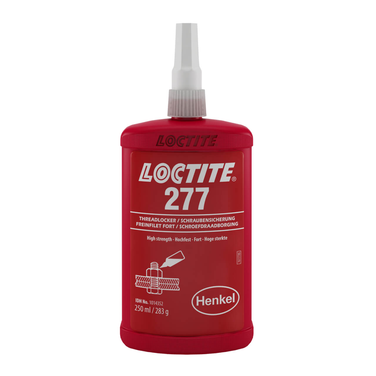 Фиксатор резьбовой высокой прочности для крупной резьбы LOCTITE 277 250 мл LOCTITE УТ000009069